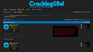 webcam-archiver.com | Cracking Soul | Cracking Forum | Best ...