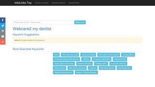 Webcare2 my dentist Search - InfoLinks.Top