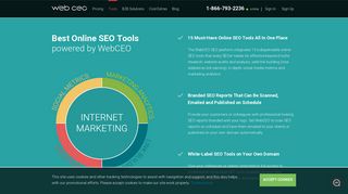 Online SEO Tools by Web CEO