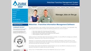 Webchise - Franchise Information Management Software - Azura Group