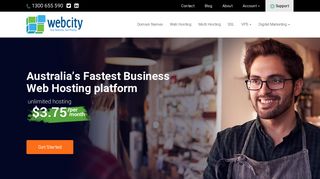 Webcity: Australian Web Hosting | Domains | Business Hosting