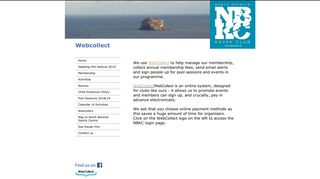 Webcollect - North Berwick Kayak Club