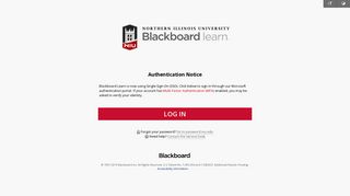 Blackboard - Northern Illinois University