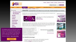 Web to Print Software | WebCRD by Rochester Software Associates