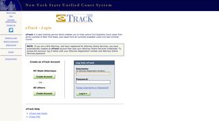 eTrack - New York State Unified Court System