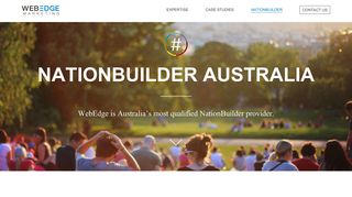 NationBuilder Australia | Rated #1 Certified Agency | WebEdge ...