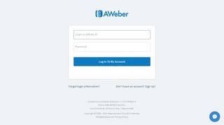 Sign in - AWeber