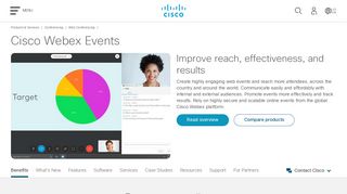 Cisco Webex Events - Cisco