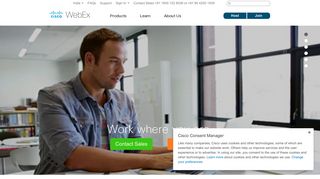 Cisco WebEx — Online Meetings and Video Conferencing