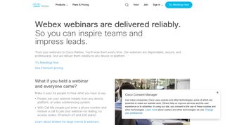 Cisco Webex | Webex webinars