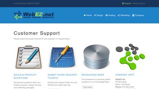 WebEZ Support & Customer Information | Knowledge Base - WebEZ.net