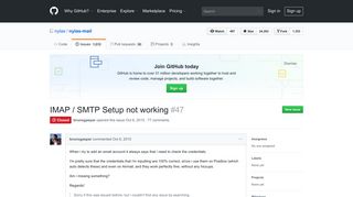 IMAP / SMTP Setup not working · Issue #47 · nylas/nylas-mail · GitHub