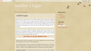 webfire 2 login: webfire login