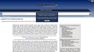LogiQuest® Lite - Free WebFLIS Alternative