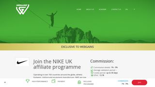 NIKE UK Affiliate Program - Webgains