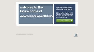 Future Home of a New Site with WebHero