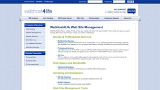Web Hosting by WebHost4Life - Web Site Management