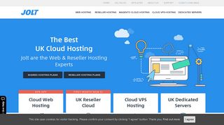 The Best UK Cloud & Web Hosting from Jolt.co.uk