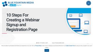 10 Steps For Creating a Webinar Signup and Registration Page | Blue ...