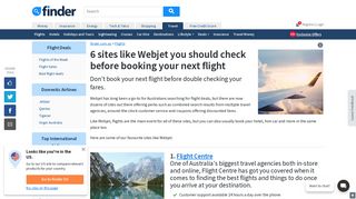 6 sites like Webjet to check before booking your trip | finder.com.au