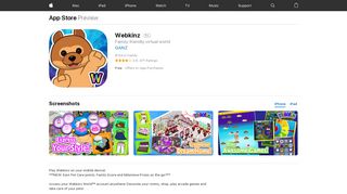 Webkinz on the App Store - iTunes - Apple