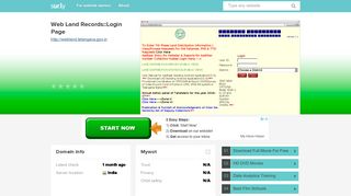 webland.telangana.gov.in - Web Land Records::Login Page - Web ...