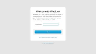 WebLink Web Interface