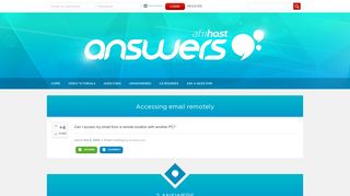 Accessing email remotely - Afrihost Answers