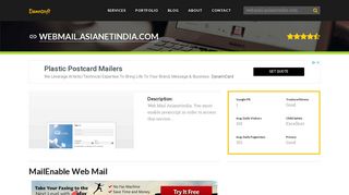 Welcome to Webmail.asianetindia.com - MailEnable Web Mail