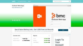 webmail.bmc.com - Outlook Web App - Web Mail Bmc - Sur.ly