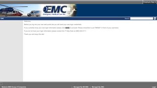 Employee Sign In - EMC