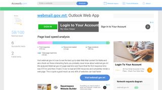Access webmail.gov.mt. Outlook Web App