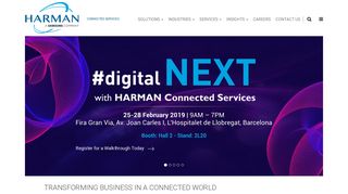 Connected Services for Connected World - HARMAN