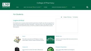 For Students | USF Health - University of South Florida
