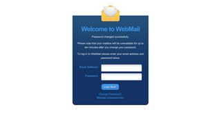Welcome to WebMail