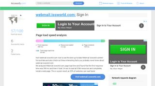Access webmail.issworld.com. Sign In