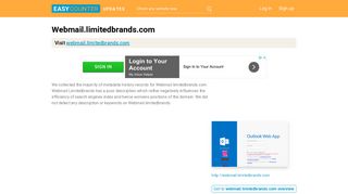 Webmail Limitedbrands (Webmail.limitedbrands.com) - Lbrands User ...