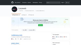 Locaweb · GitHub
