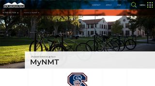 MyNMT: New Mexico Tech - NMT.edu