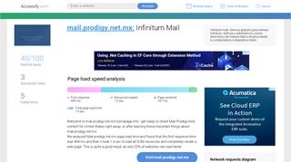 Access mail.prodigy.net.mx. Infinitum Mail