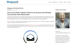 Siteground Webmail Guide - Siteground Reviews