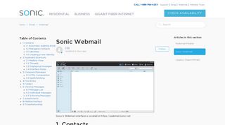 Sonic Webmail – Sonic