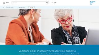 Vodafone email shutdown and your business — business.govt.nz