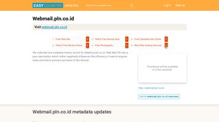 Web Mail Pln (Webmail.pln.co.id) - Outlook Web App - Easycounter