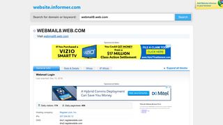 webmail8.web.com at WI. Webmail Login - Website Informer