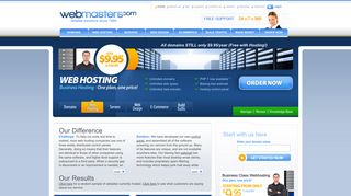 Webmasters.com | Cheap Domains, Web Hosting, Servers & Website ...