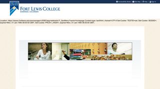 User Login - WebOPUS - Fort Lewis College