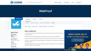 WebProof Reviews, Pricing and Alternatives | Crozdesk