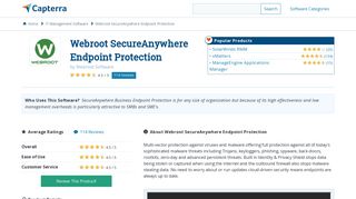 Webroot SecureAnywhere Endpoint Protection Reviews and Pricing ...