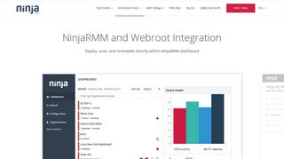 NinjaRMM and Webroot Integration - Endpoint Security for MSP ...
